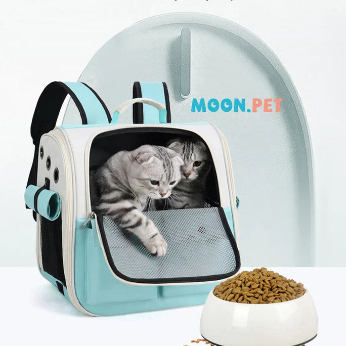 Foldable Cat Carrier Backpack